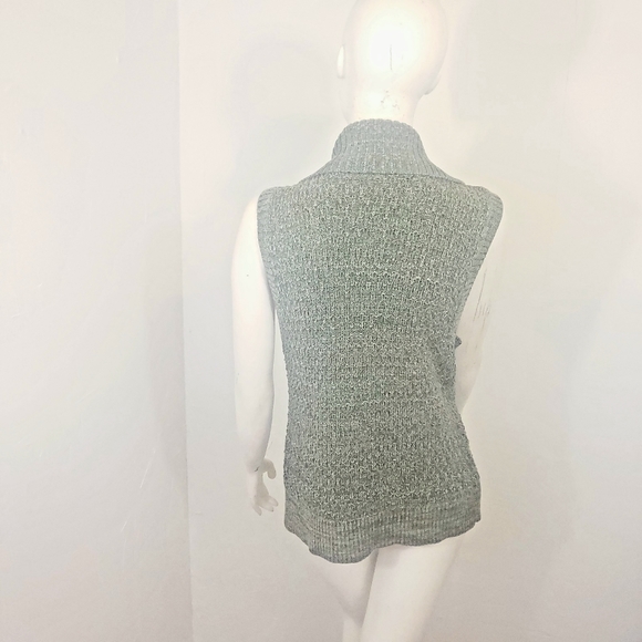Westbound Petites Cotton Cardigan Vest - Picture 2 of 3